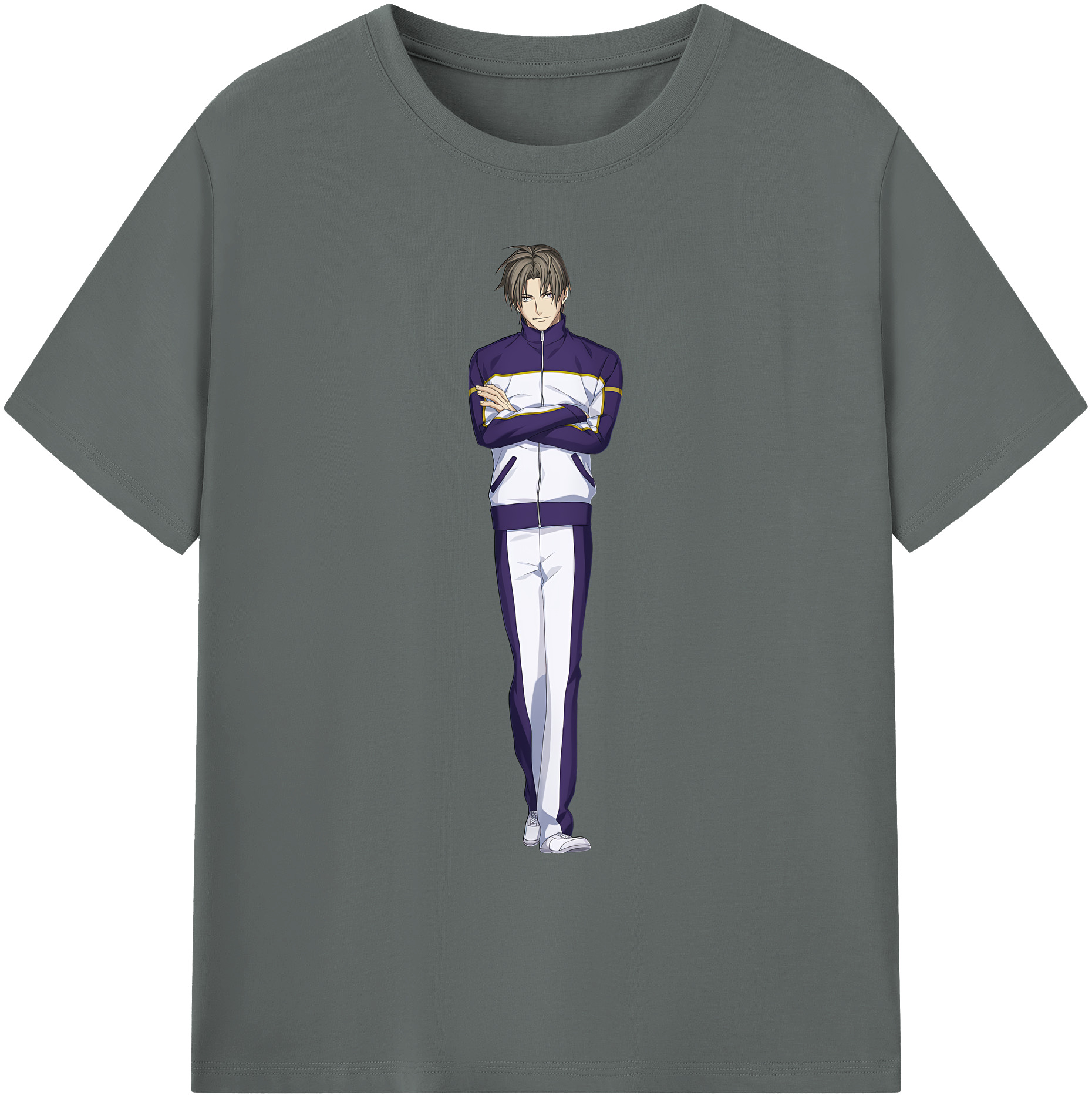 （画像用） 刀剣乱舞 Touken Ranbu 綿100％ メンズ半袖Tシャツ｜肌触りやわらか＆通気性